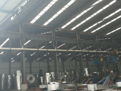 کارگاه مونتاژ و ساخت سازه های فولادی